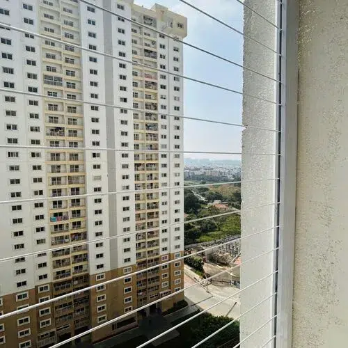 Invisible Grills for Balcony in Bangalore and Karnataka by Solid Netting (2)